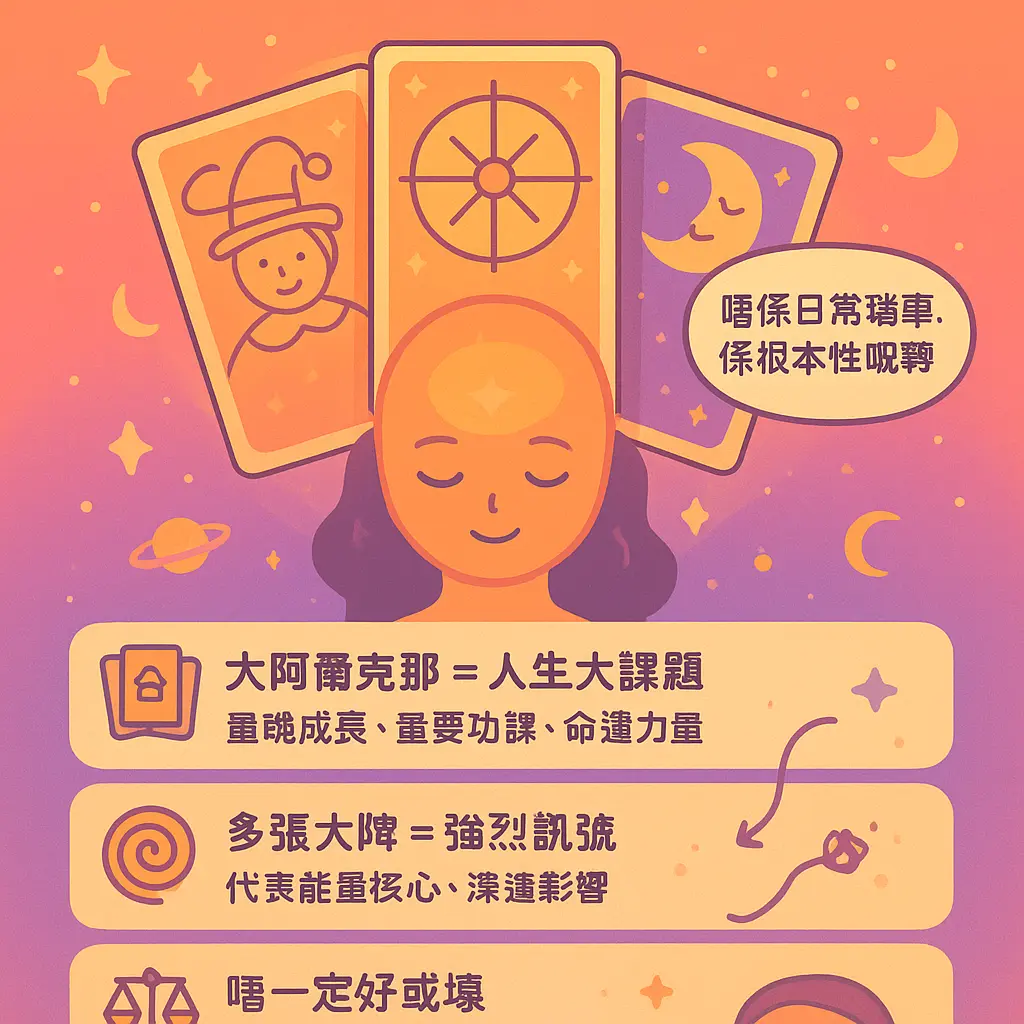 塔羅牌解讀 - 潛意識