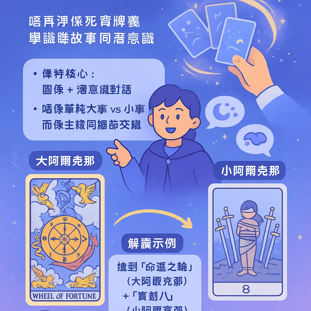 塔羅牌解讀 - 洗牌