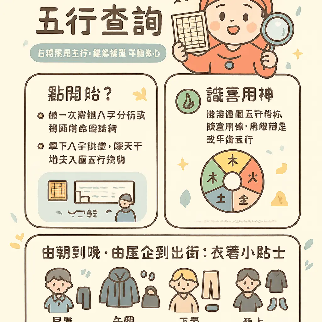 五行查詢 - 稱骨算命