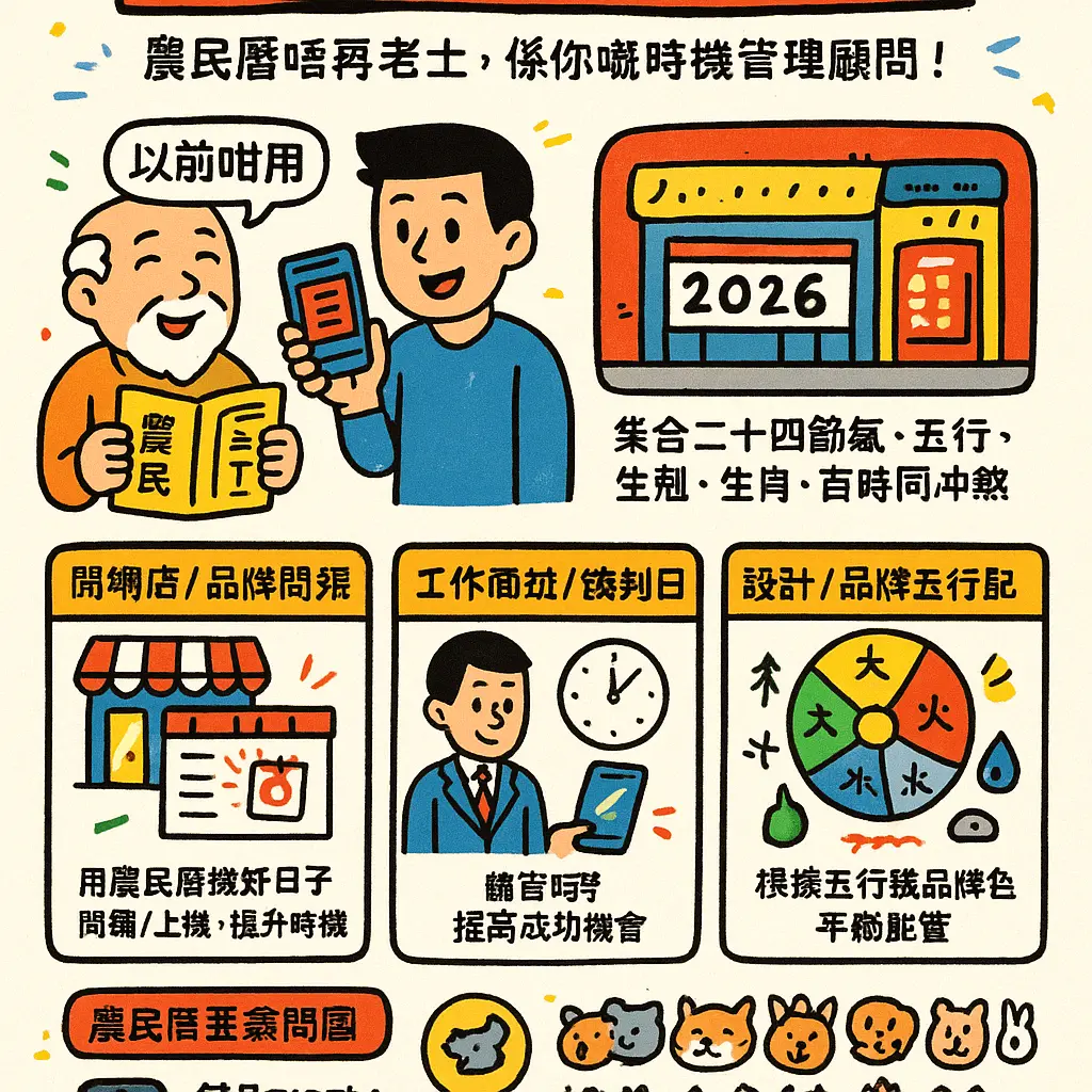 農民曆 - 面相學