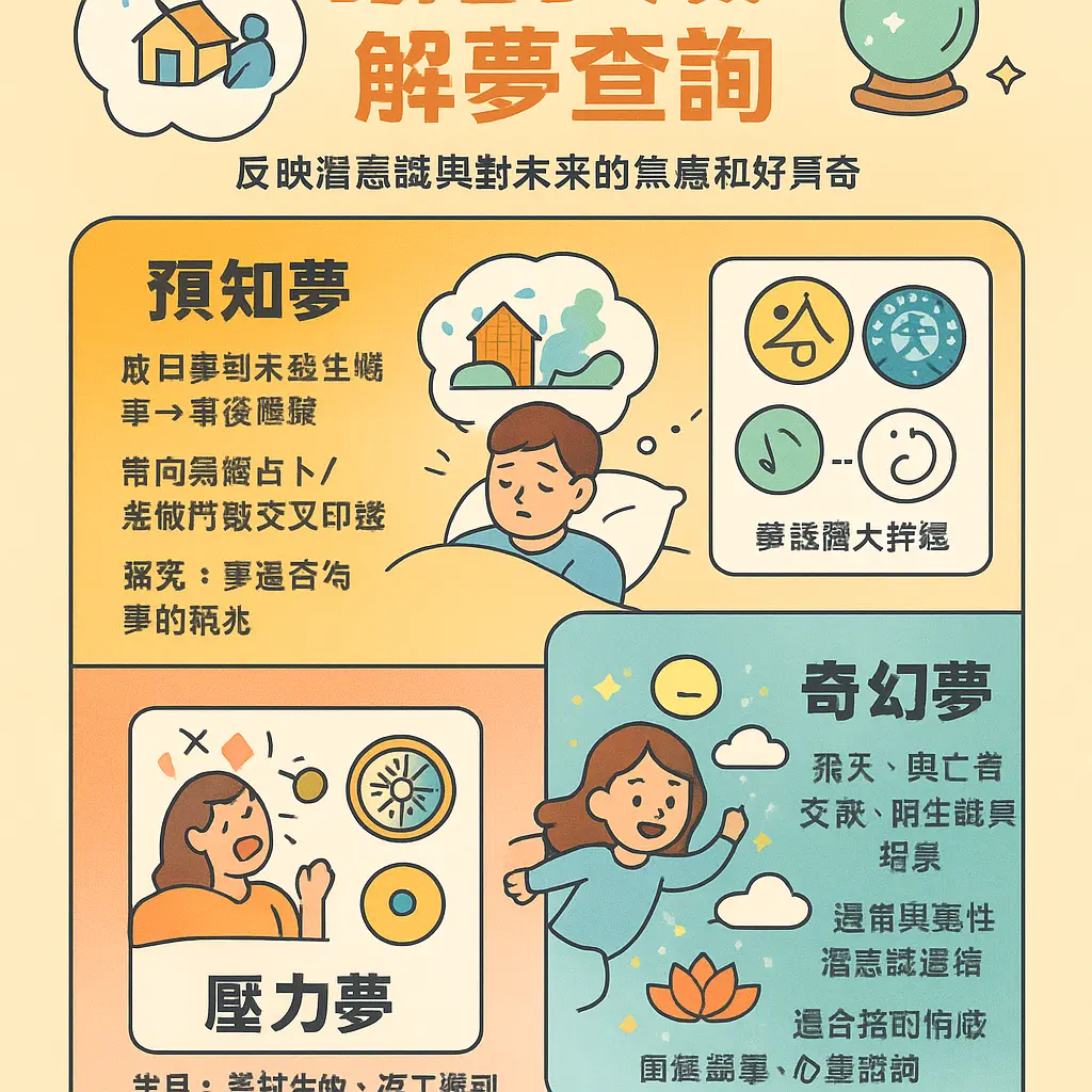 解夢查詢 - 命理學