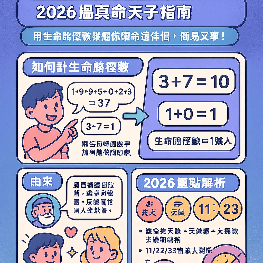 生命靈數配對 - 生命靈數