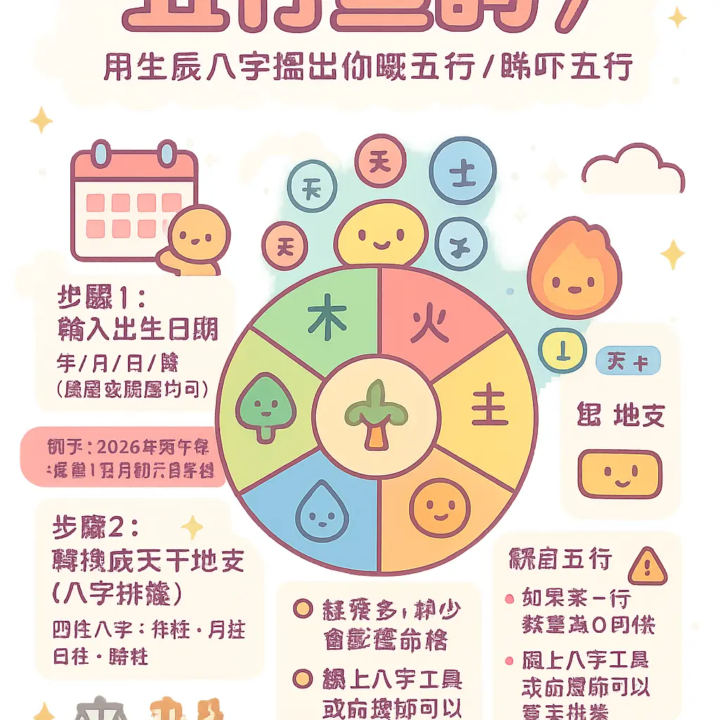 五行查詢 - 五行