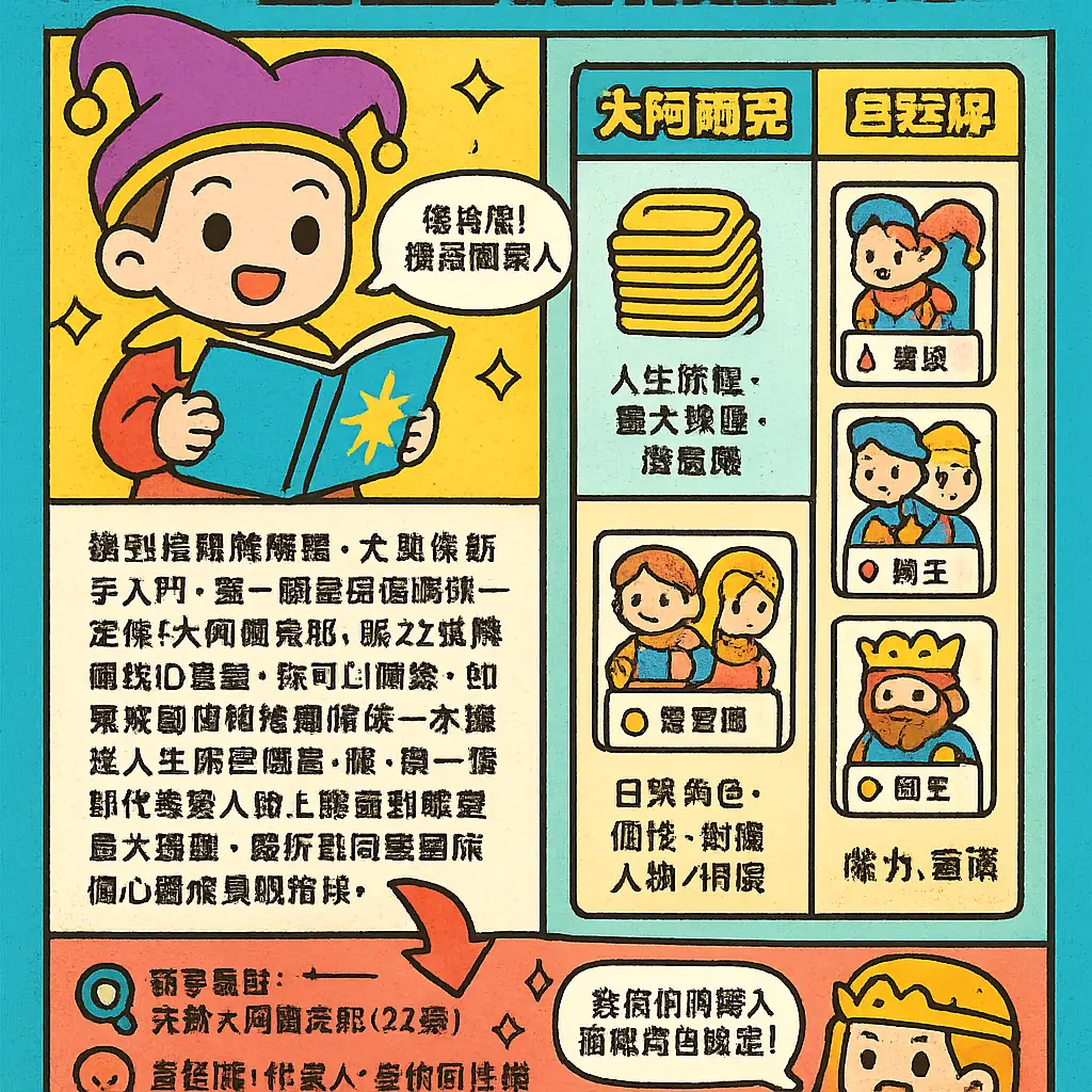 塔羅牌解讀 - 宮廷牌