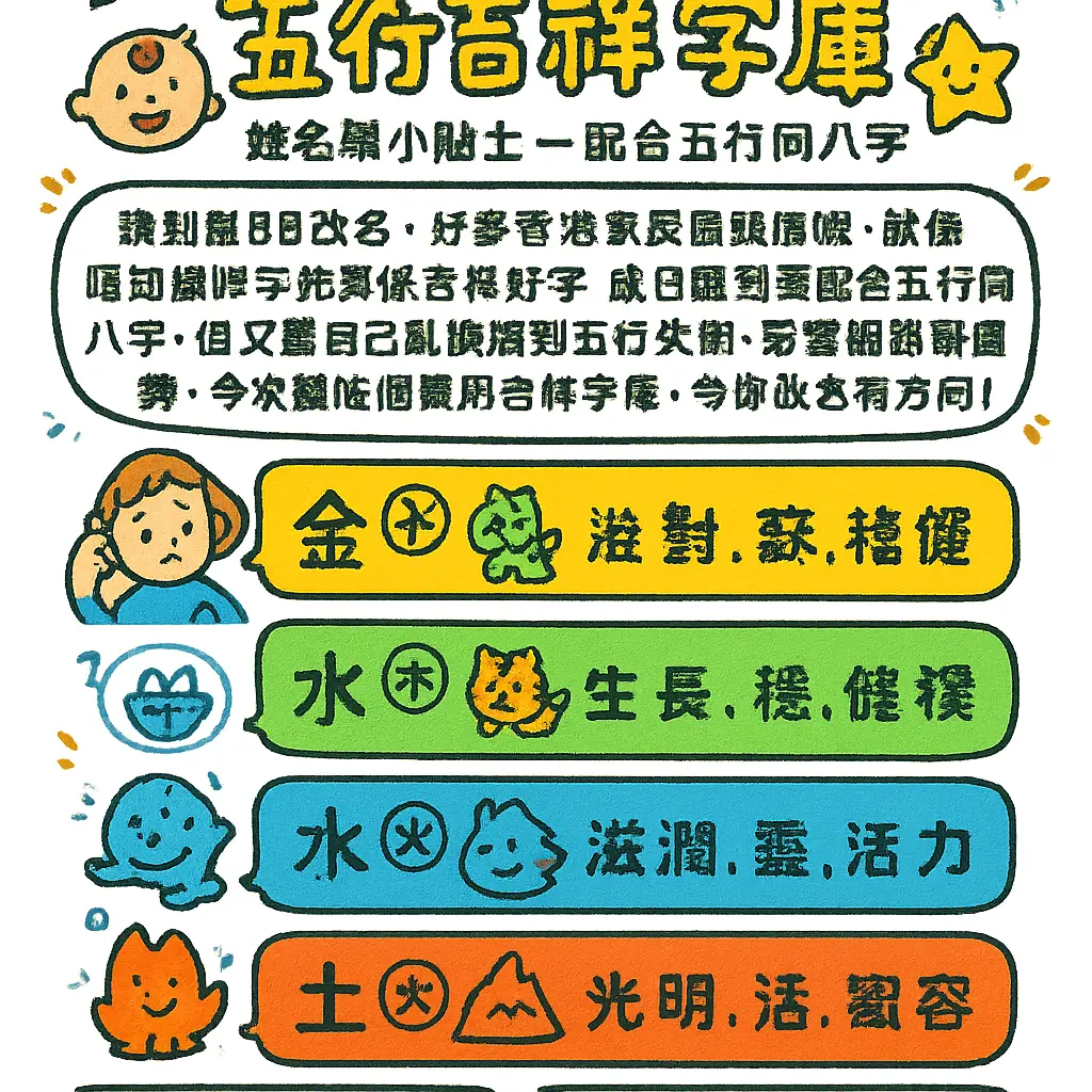 姓名學 - 五行